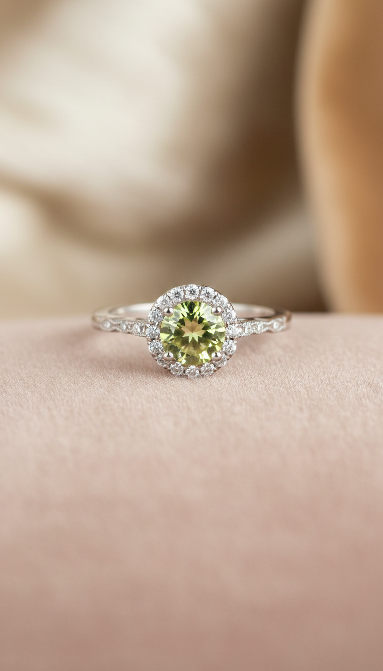 Sterling Silver Birthstone Ring